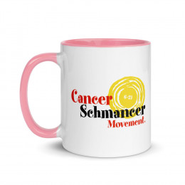 Cancer Schmancer Logo Mug - With Color Inside
