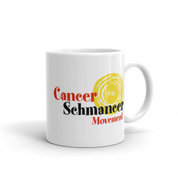 Cancer Schmancer Logo Mug